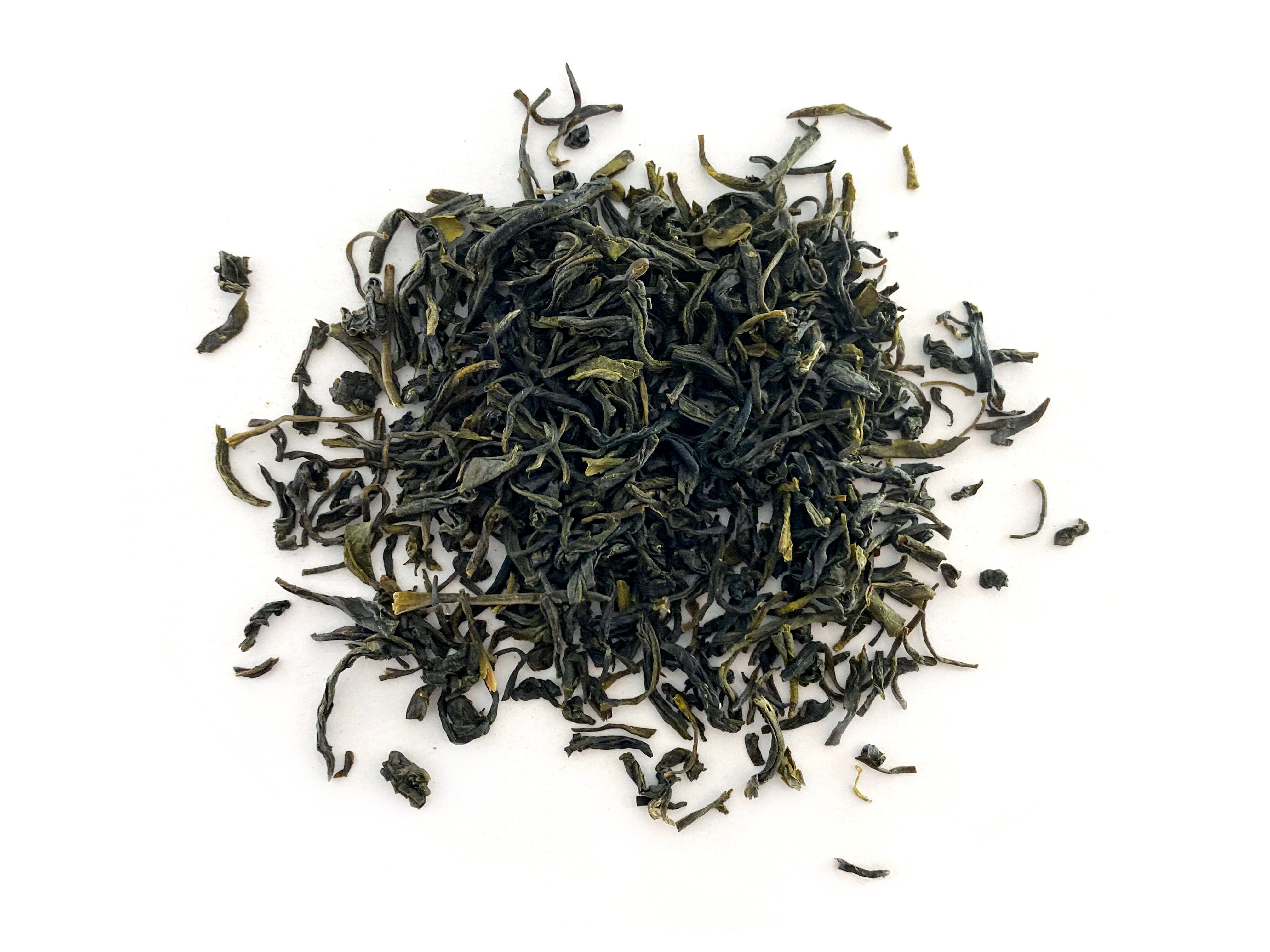 high quality award winning fine Chinese Jasmine Green Tea using 30% more jasmine flower aromatic floral tea energizing